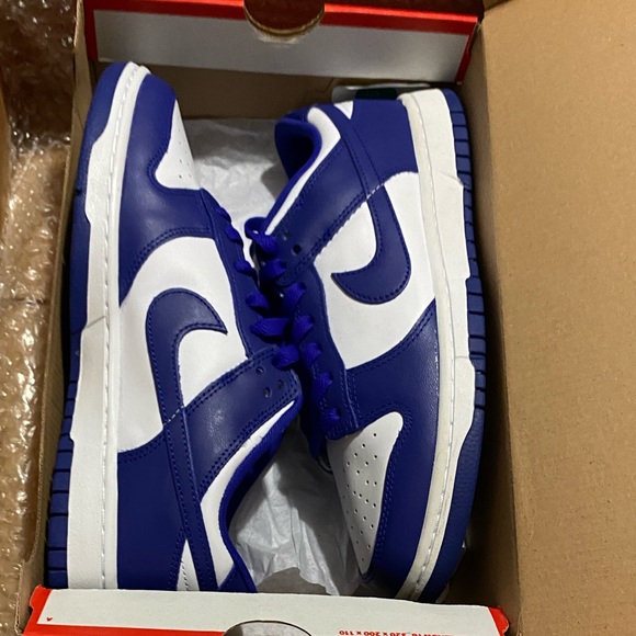✨ Nike Dunk Low Concord Blue & White NIB ✨ - Picture 2 of 7